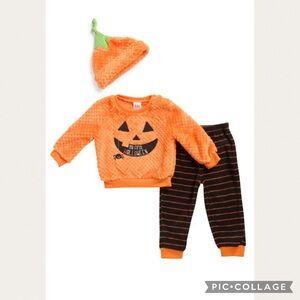 Baby Starters 6 Months “My First Halloween” Outfit Set (Price Firm)